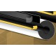 28x13 mm wit buisisolatie UV plak overlap